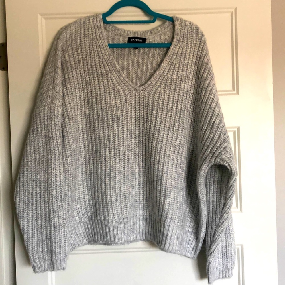 Grey Express sweater